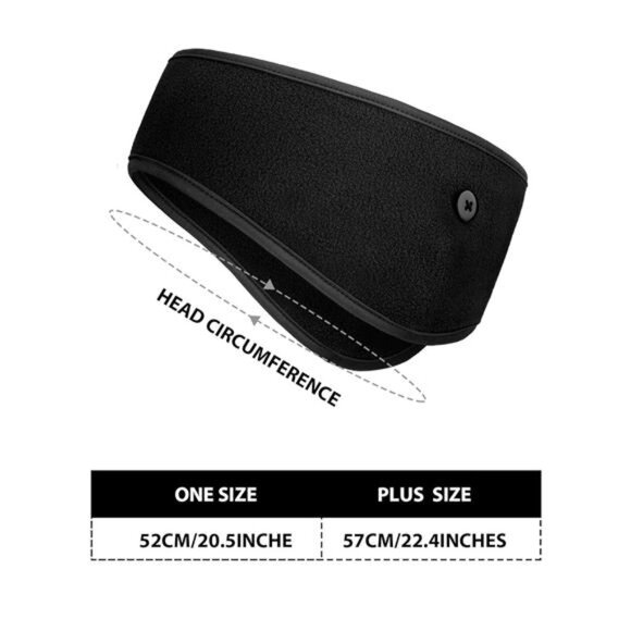 6 Pieces Winter Fleece Ear Warmer Headband Ear Muffs Head Wraps main image 8